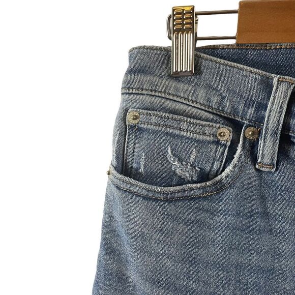 Madewell The Mom Jean High Waisted Size 26 - Picture 4 of 9